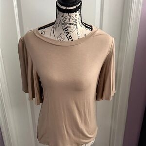 Chic Tan Women's Blouse